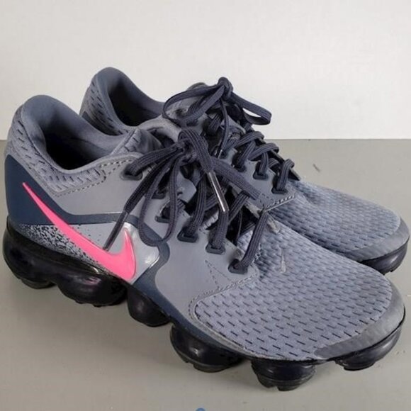 Nike Other - Nike Air Vapormax Gs 917962-401 Dark Sky Blue Youth Girls Shoes Size 4Y